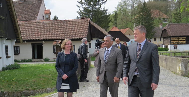 Državni ministar za vanjske poslove Republike Indije posjetio Muzej "Staro selo" Kumrovec